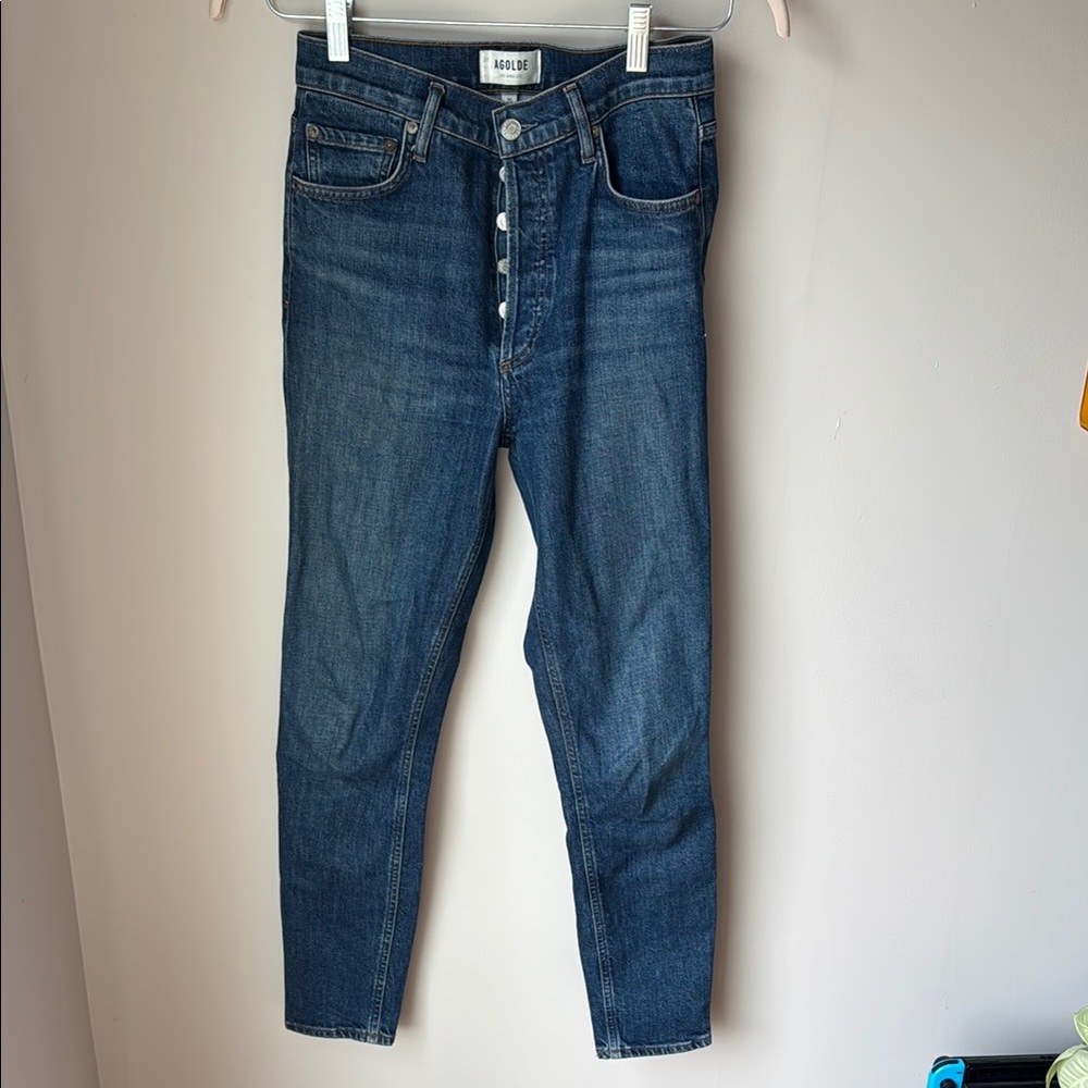 AGOLDE Blue Denim Jeans